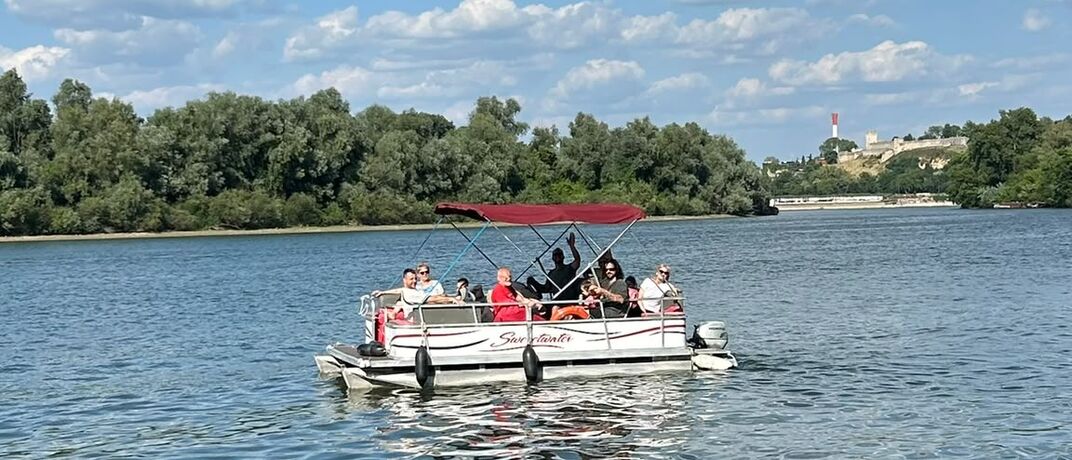 Krstarenje brodom pored Kalemegdana